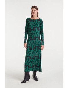 Vestido largo ecompañía Fantástica estampado Baroque