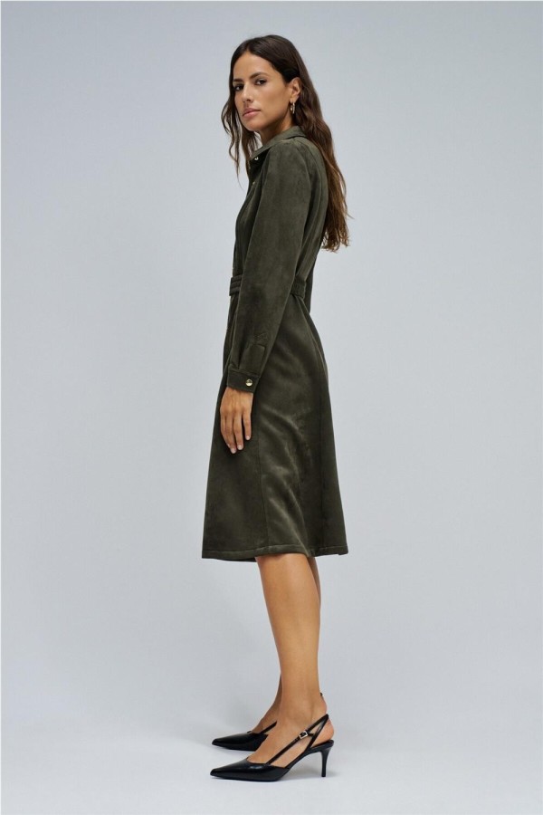 Vestido Salsa midi en ante 2
