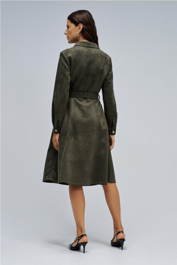 Vestido Salsa midi en ante