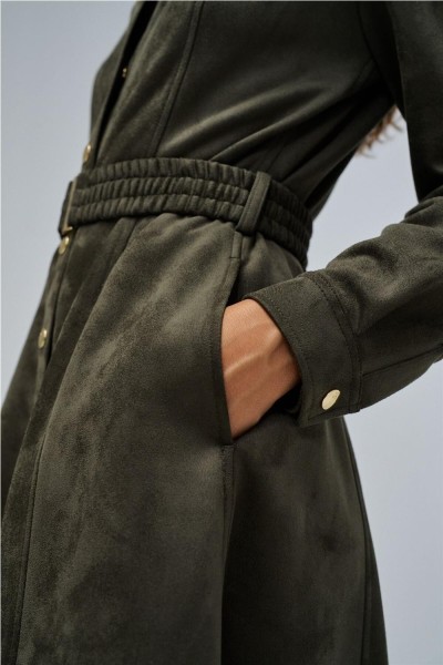 Vestido Salsa midi en ante