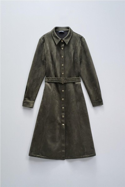 Vestido Salsa midi en ante