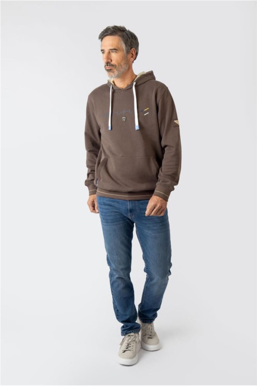 Sudadera Privata con logo y capucha