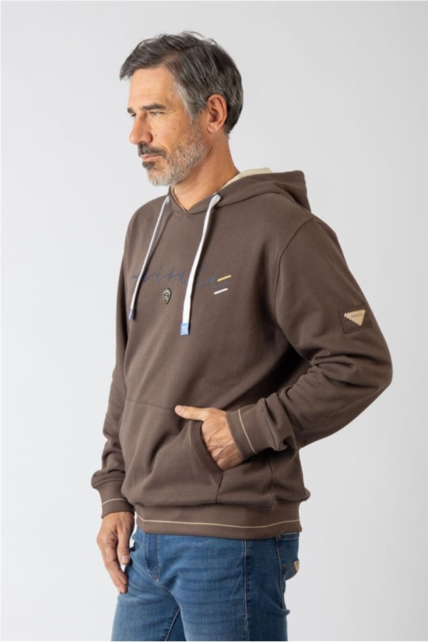 Sudadera Privata con logo y capucha