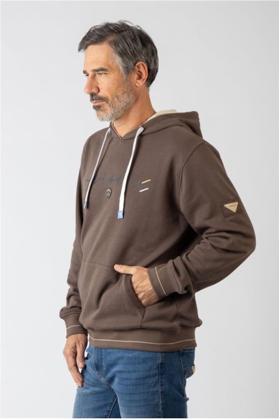 Sudadera Privata con logo y capucha