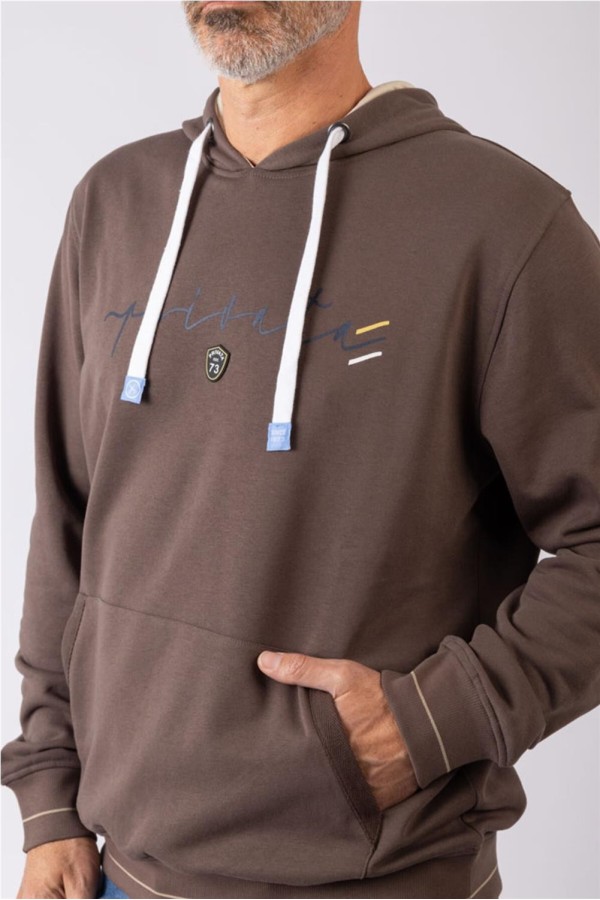 Sudadera Privata con logo y capucha