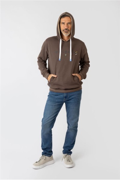 Sudadera Privata con logo y capucha