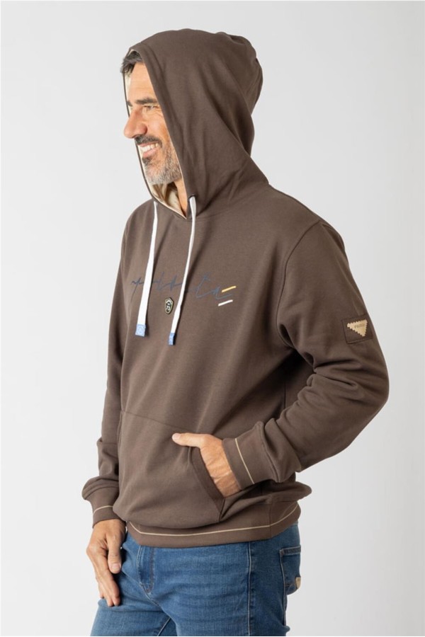 Sudadera Privata con logo y capucha