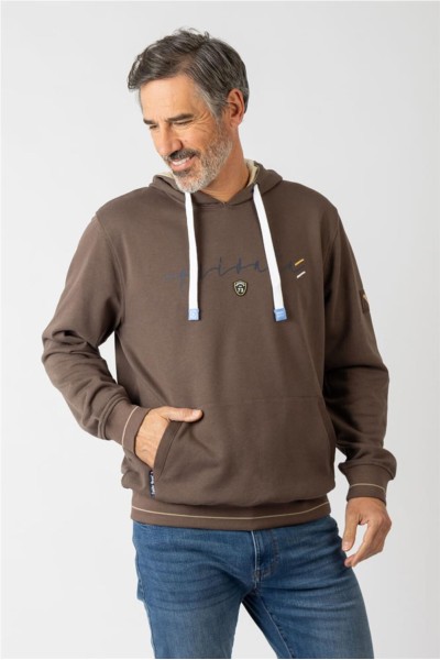 Sudadera Privata con logo y capucha