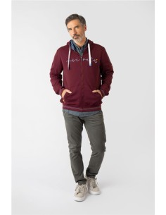 Sudadera Privata cremallera con logo