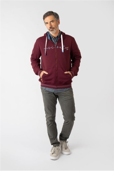 Sudadera Privata cremallera con logo