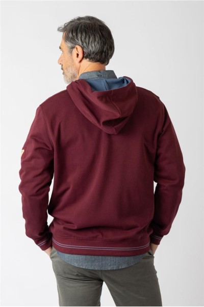 Sudadera Privata cremallera con logo