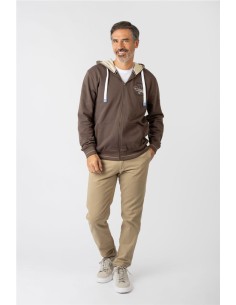 Sudadera Privata cremallera con capucha