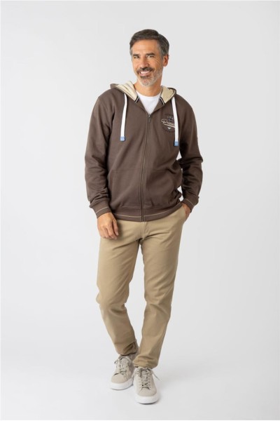 Sudadera Privata cremallera con capucha