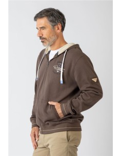 Sudadera Privata cremallera con capucha 2