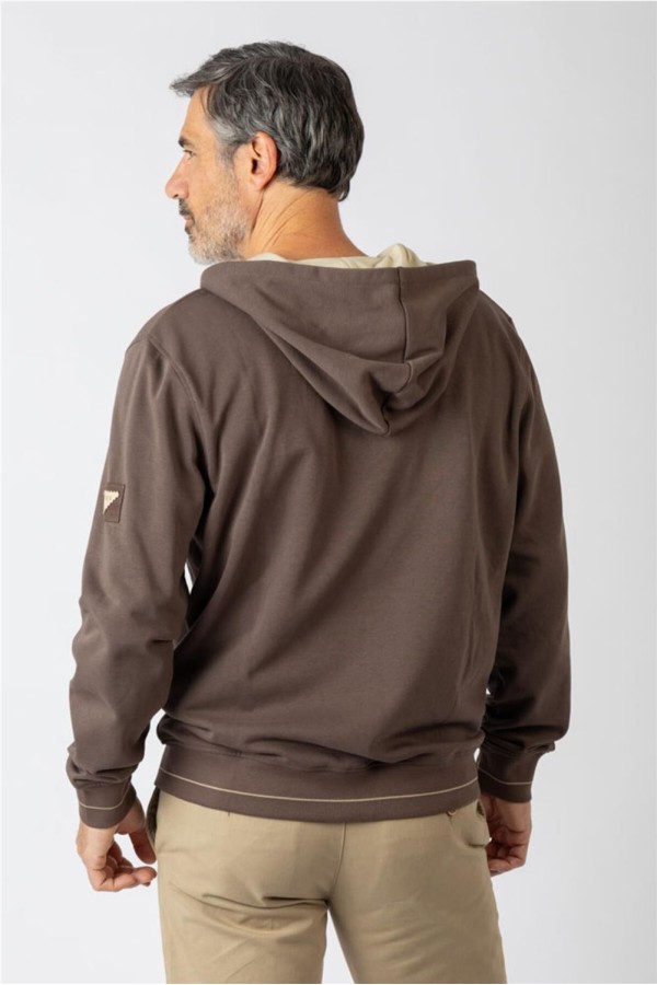 Sudadera Privata cremallera con capucha