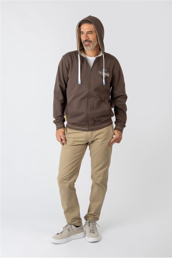 Sudadera Privata cremallera con capucha