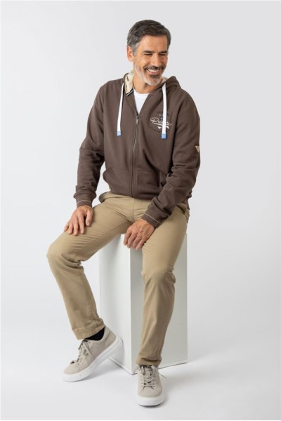 Sudadera Privata cremallera con capucha