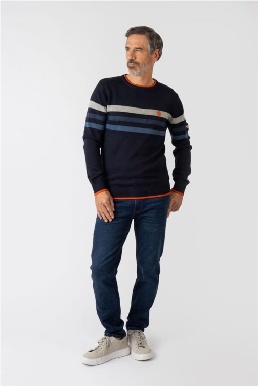 Jersey Privata con rayas en el pecho
