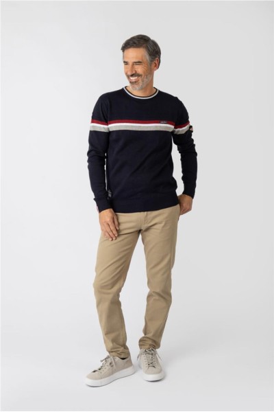 Jersey Privata con rayas en el pecho