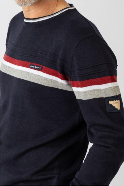 Jersey Privata con rayas en el pecho