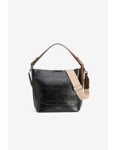 Bolso de hombro Tiffosi bicolor