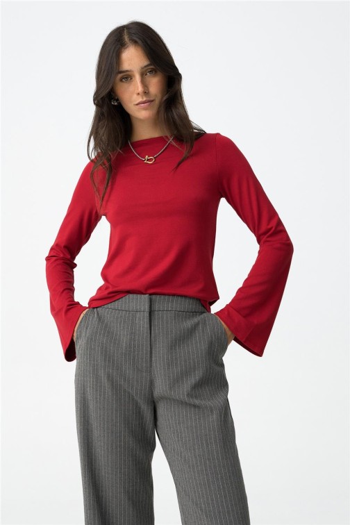 Camiseta Tiffosi slim manga larga Camiseta Tiffosi slim manga larga