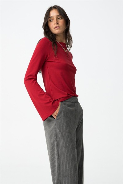 Camiseta Tiffosi slim manga larga