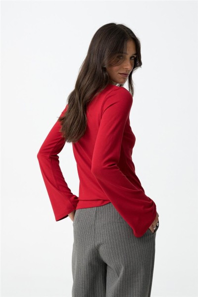 Camiseta Tiffosi slim manga larga