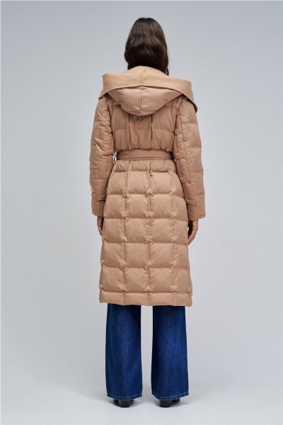 Abrigo Salsa acolchado largo