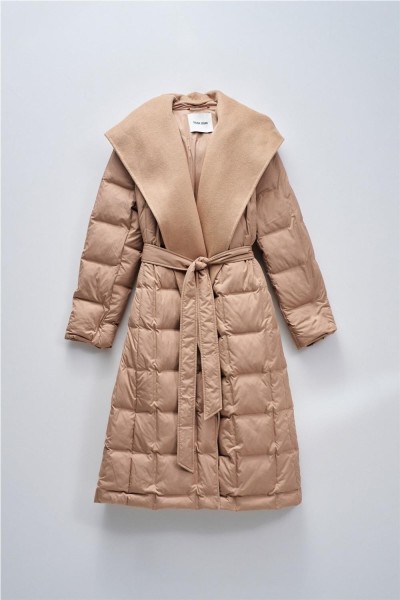 Abrigo Salsa acolchado largo