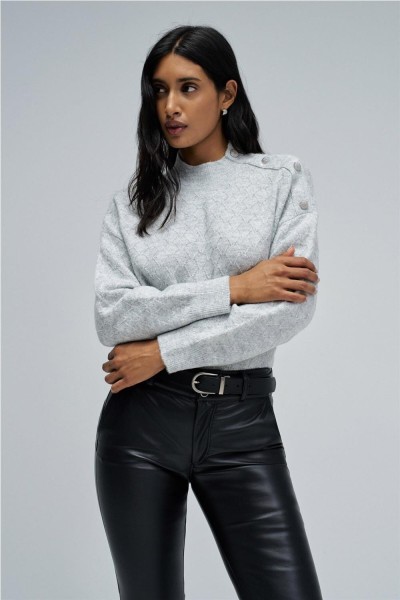 Jersey Salsa de punto con lúrex