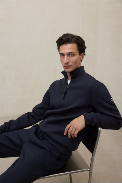 Sudadera Ecoalf betren marino