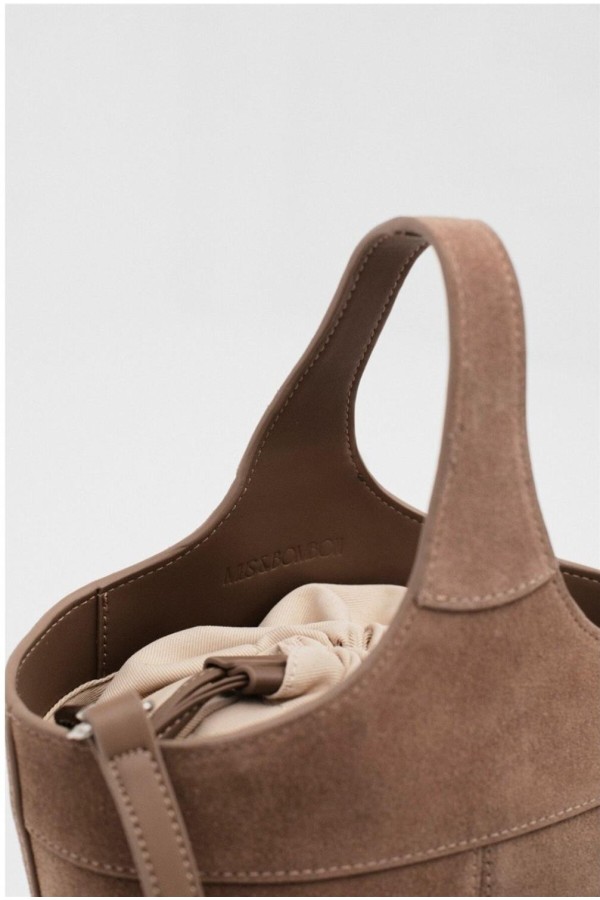 Bolso Mus & Bombon Glendale de serraje Bolso Mus & Bombon Glendale de serraje