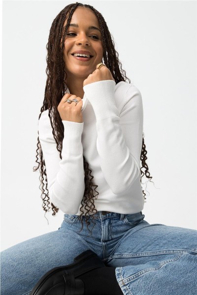 Jersey tiffosi slim fit de cuello alto