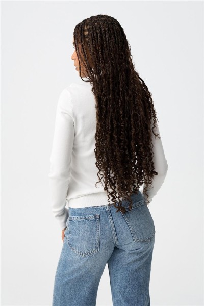 Jersey tiffosi slim fit de cuello alto