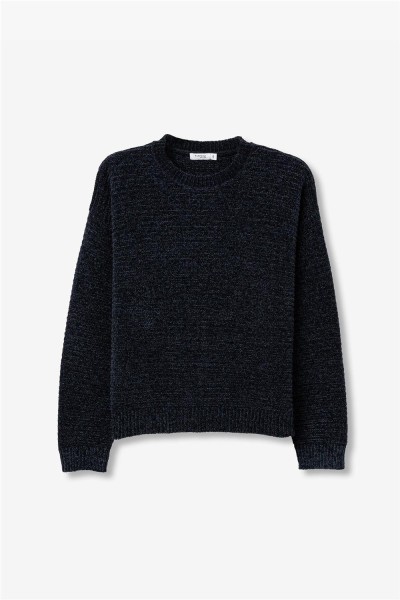 Jersey de punto suave texturizado
