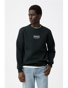 Sudadera Tiffosi Denver verde oscura 2