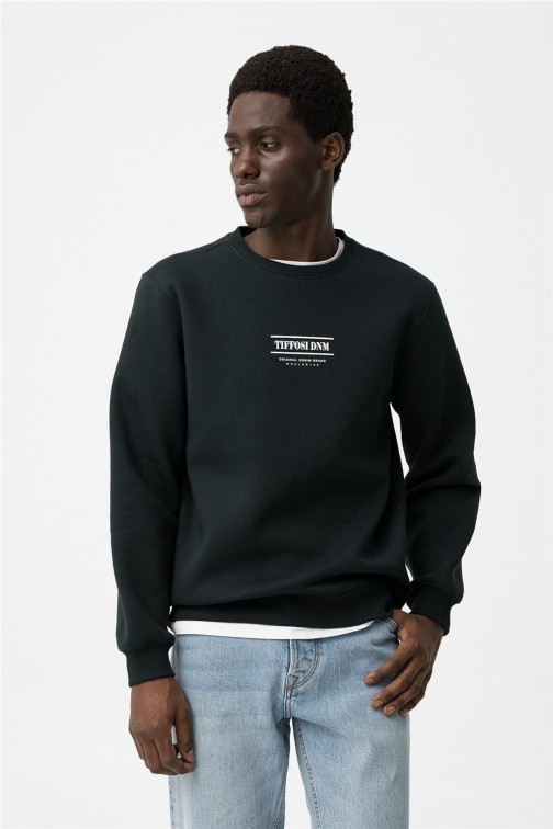 Sudadera Tiffosi Denver verde oscura Sudadera Tiffosi Denver verde oscura
