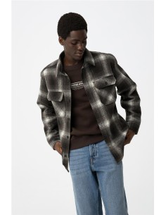 Sobrecamisa Tiffosi Cohen oversize a cuadros 2