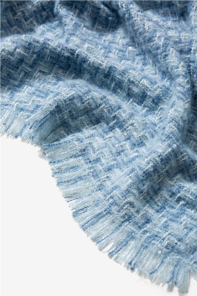 Bufanda Tiffosi Leonora multicolor con hilo brillante