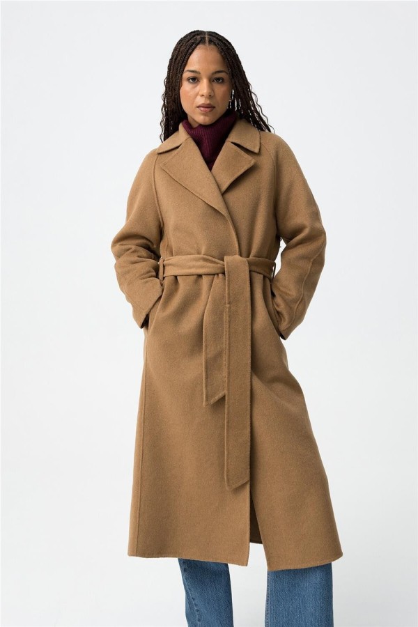 Abrigo Tiffosi Catchin efecto lana...