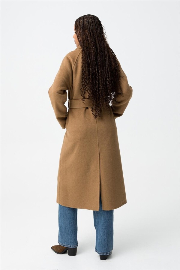 Abrigo Tiffosi Catchin efecto lana...