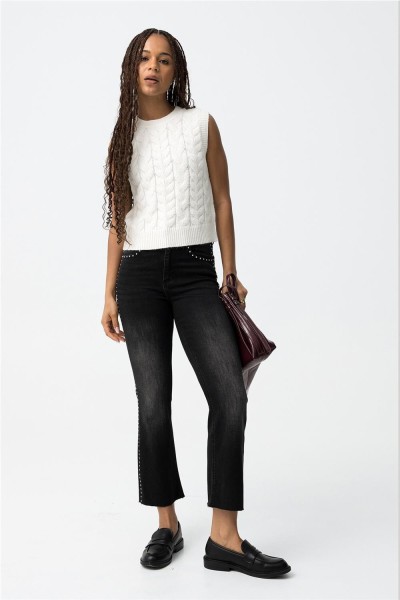 Vaquero Tiffosi Megan cropped flare