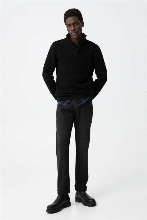 Vaquero Tiffosi Leo comfort fit negro Vaquero Tiffosi Leo comfort fit negro