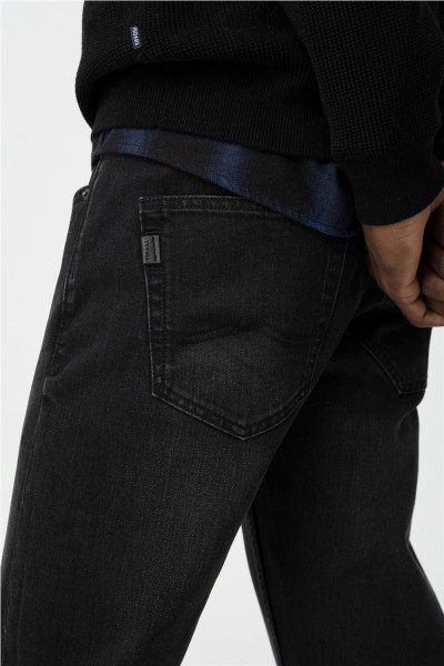 Vaquero Tiffosi Leo comfort fit negro