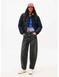Chaqueta tommy Jeans acolchada con logo y corte amplio
