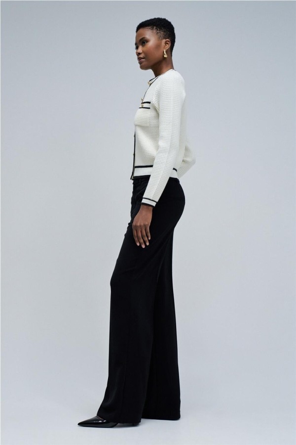 Cárdigan Salsa con botones dorados