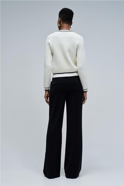 Cárdigan Salsa con botones dorados