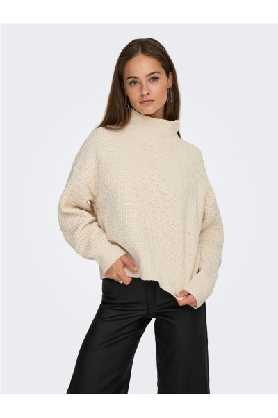 JERSEY ONLGLOBE LS HIGHNECK