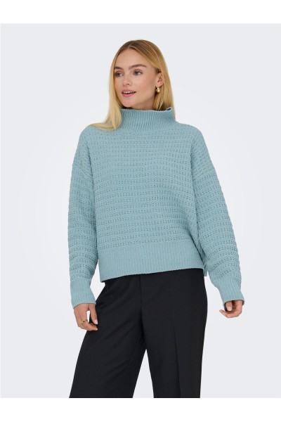 JERSEY ONLGLOBE LS HIGHNECK